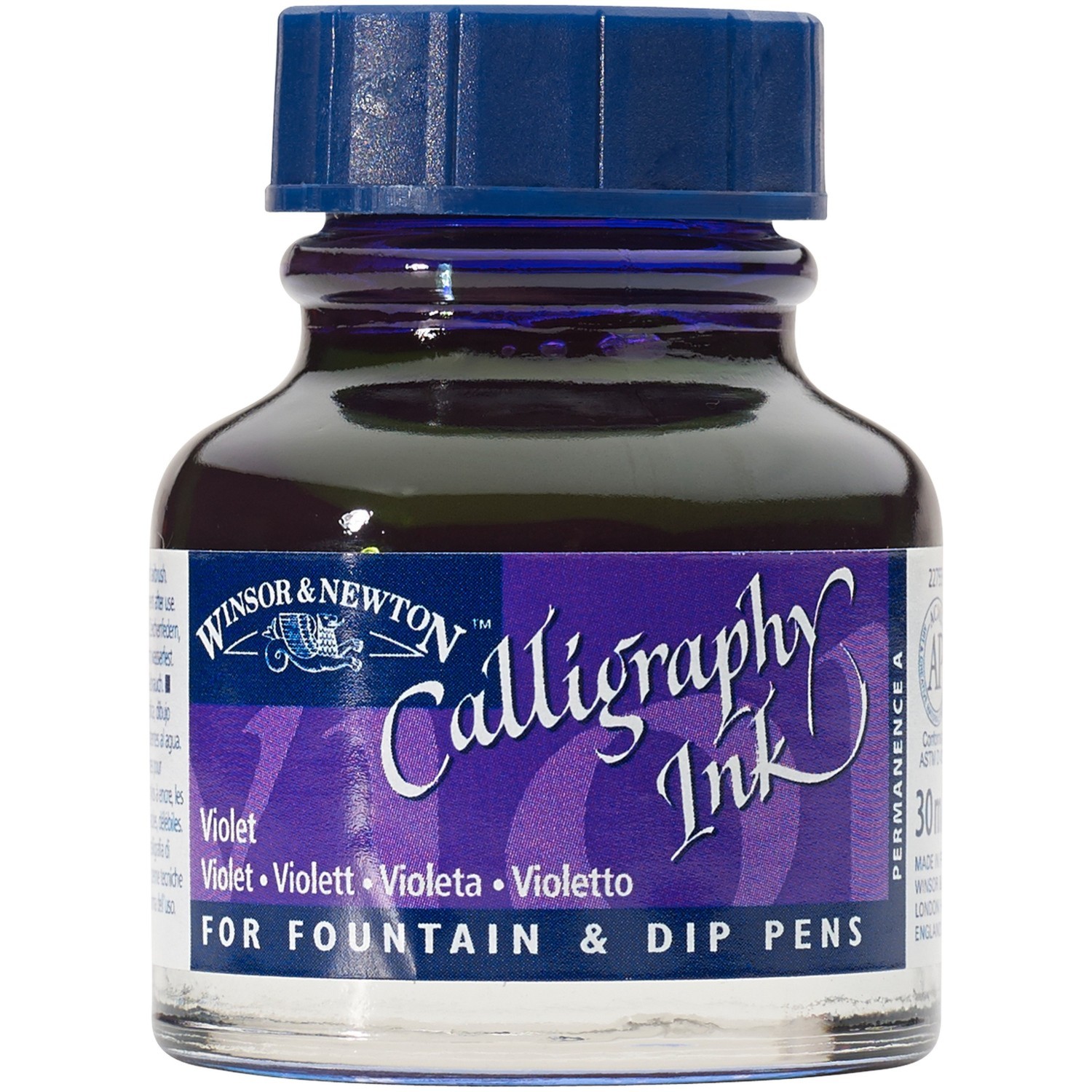 Winsor and Newton 30ml Calligraphy Ink - Violet Image 1