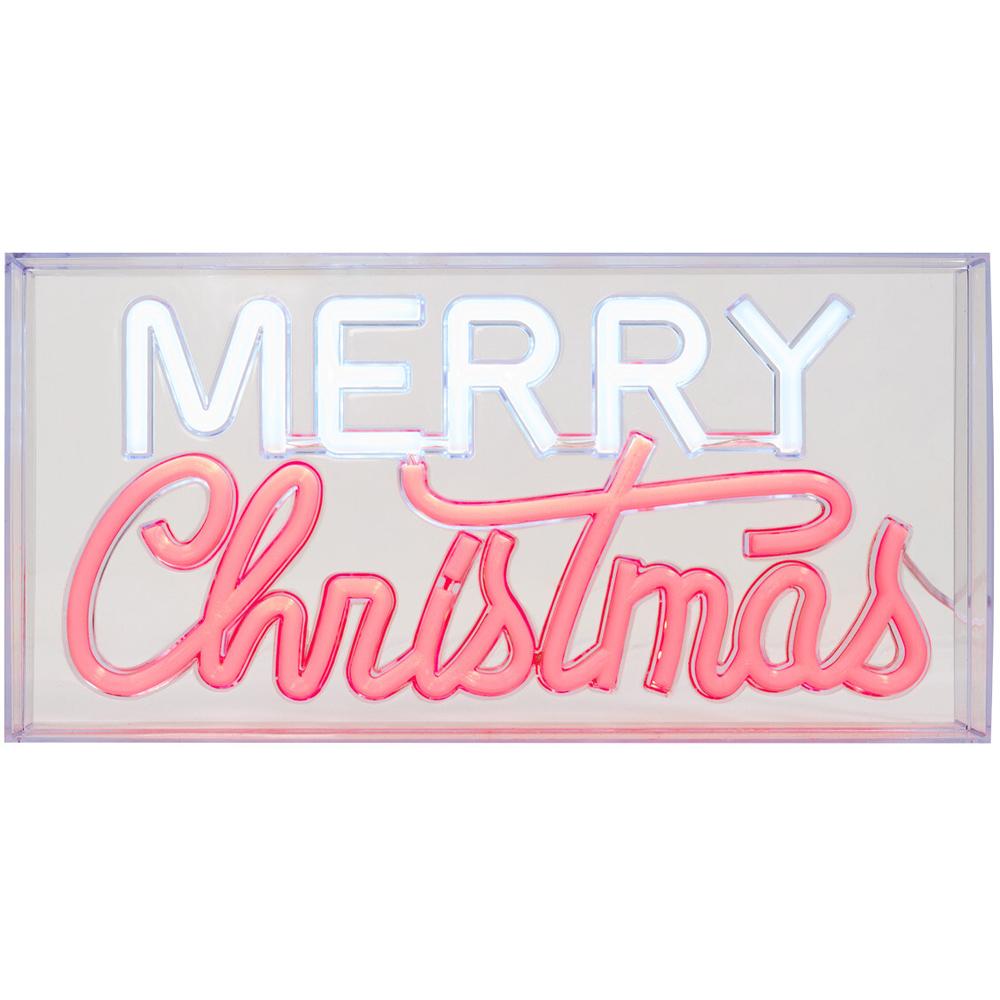 Merry Christmas LED Block Light Image 2