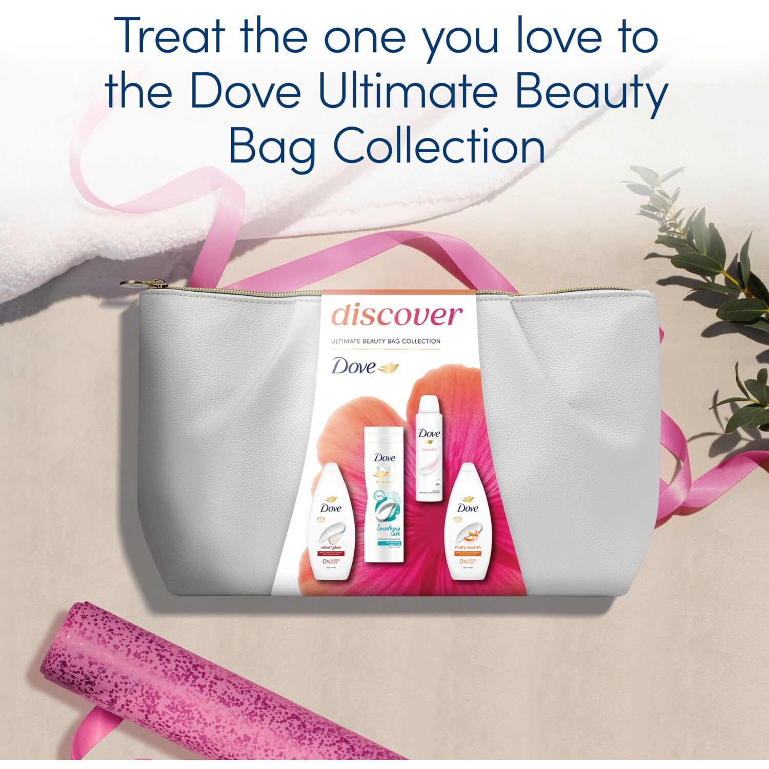 Dove Discover Ultimate Beauty Bag Collection Gift Set Image 4