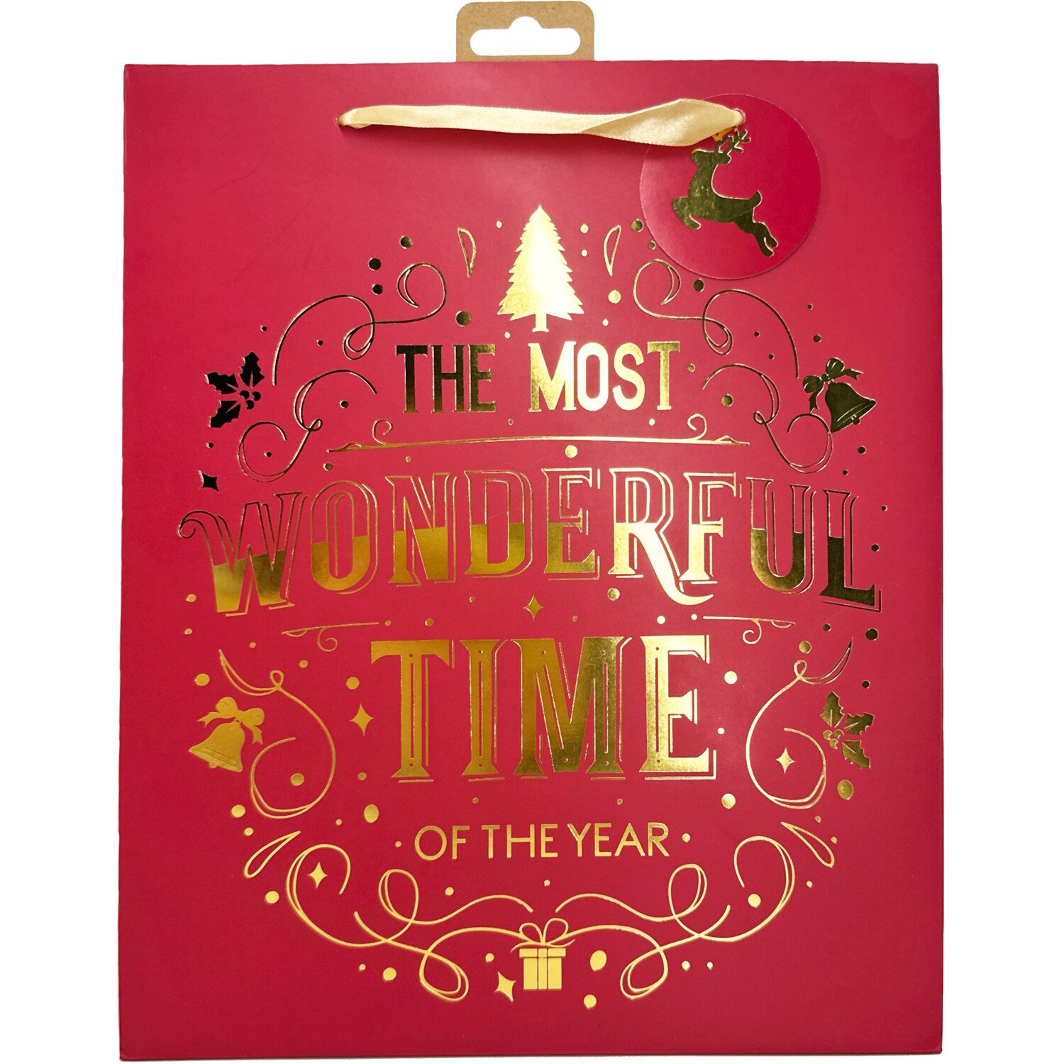 Wonderful Time Gift Bag Red Image 1