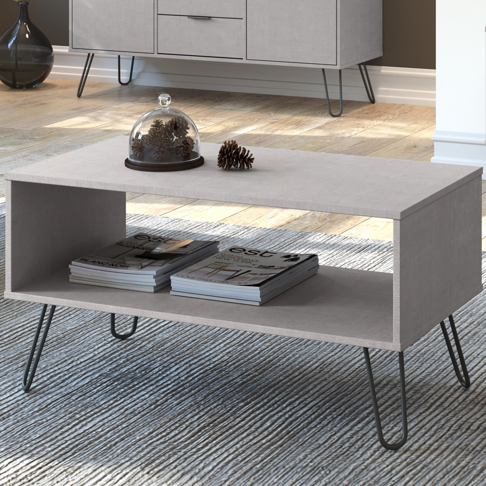Core Products Augusta Grey Open Coffee Table Image 1