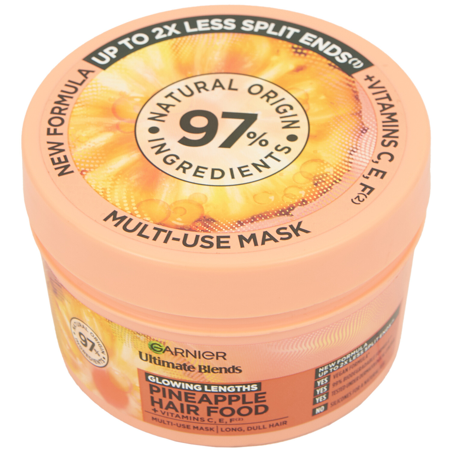 Garnier Hair Food Pineapple Mask 320ml - Orange Image 2