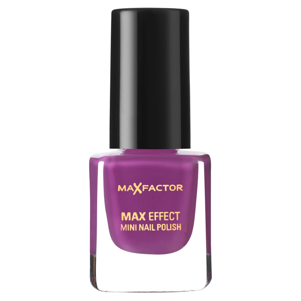 Max Factor Mini Nail Polish Diva Violet 008 Image