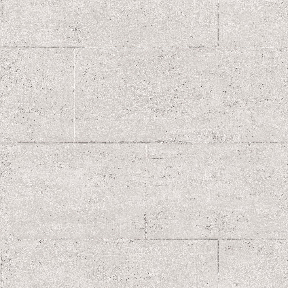Galerie Global Fusion Concrete Block Grey Wallpaper Wilko