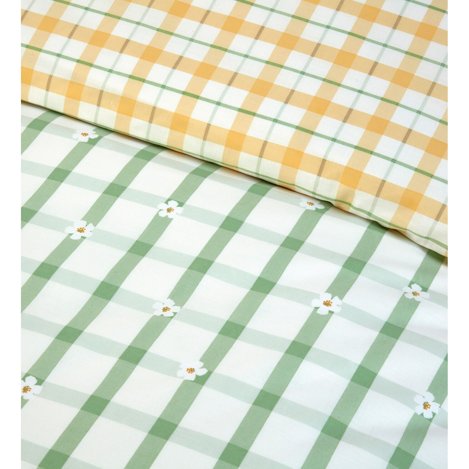 Spring Daisies Duvet Set White Single Image 3