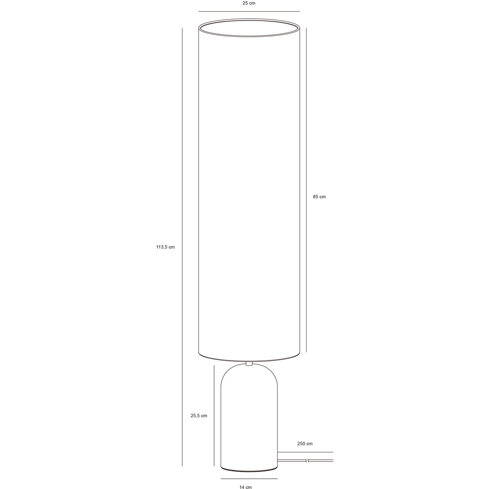 Nordlux Talli Brown Floor Lamp Image 9