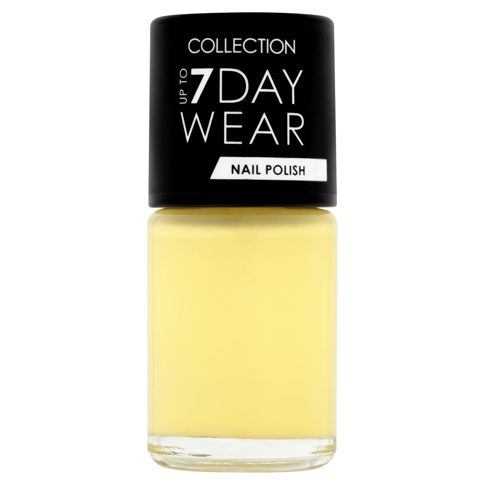 Collection 7 Day Wear Nail Polish Lemon Meringue 8ml Image 1