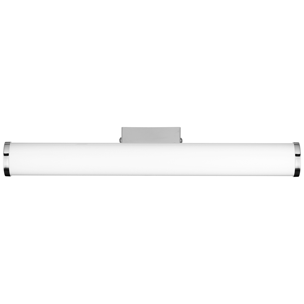 TCP White Tubular Mirror Bathroom Wall Light 600mm 12W Image 1