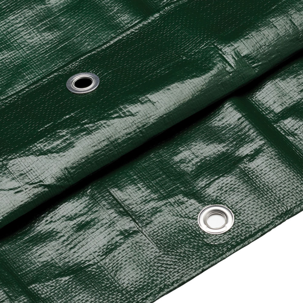 Draper Green Tarpaulin 7 x 5.4m Image 2