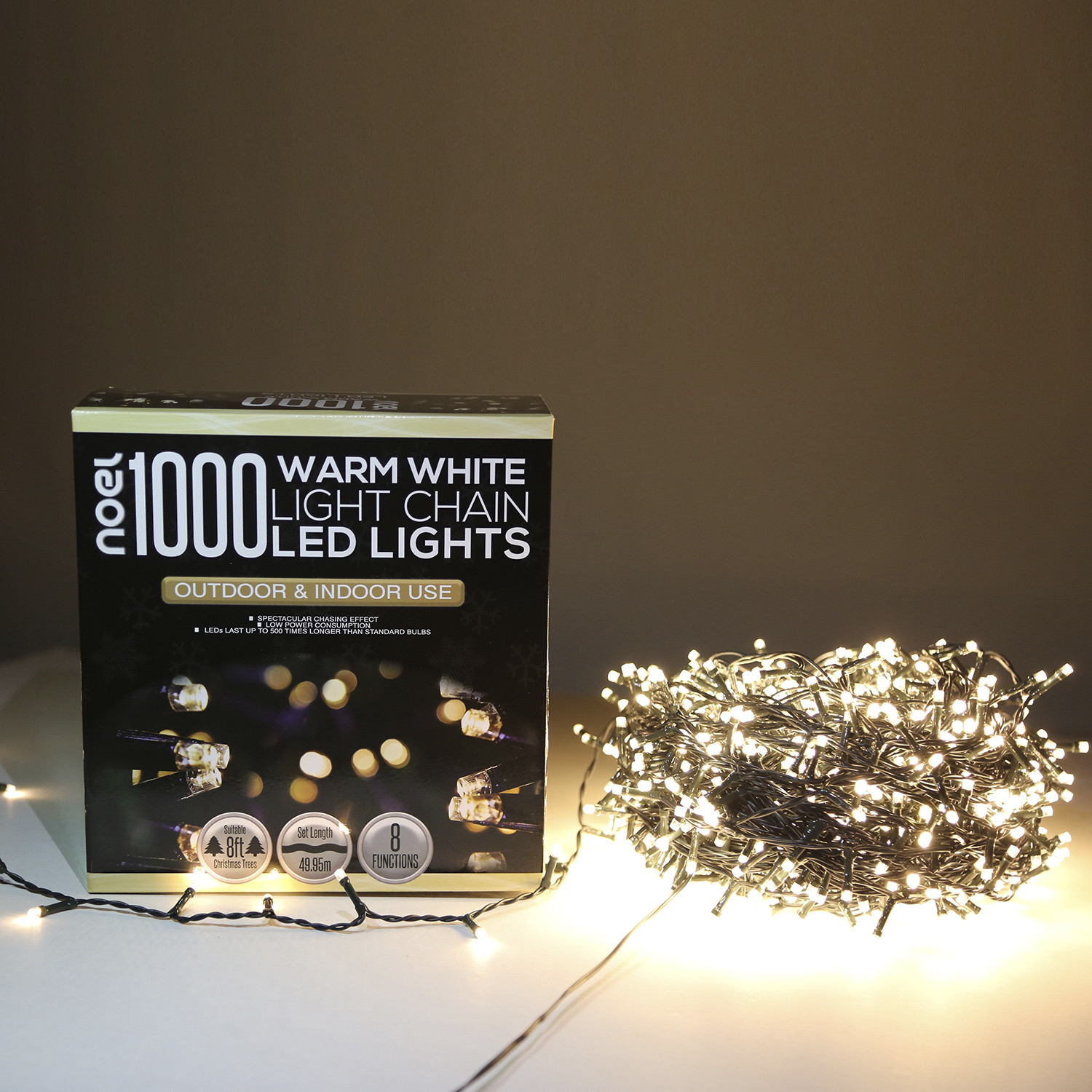 LED Light String - Warm White / 1000 Image 2