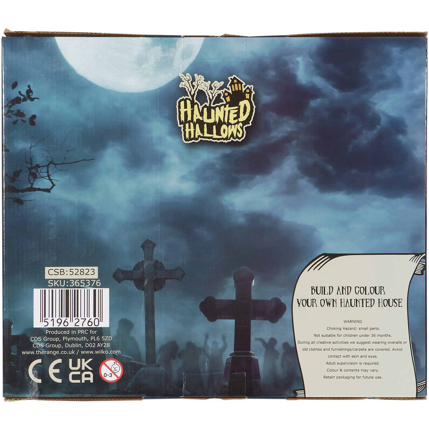 Haunted Hallows 3D Puzzle Build and Colour Haunted House Image 3