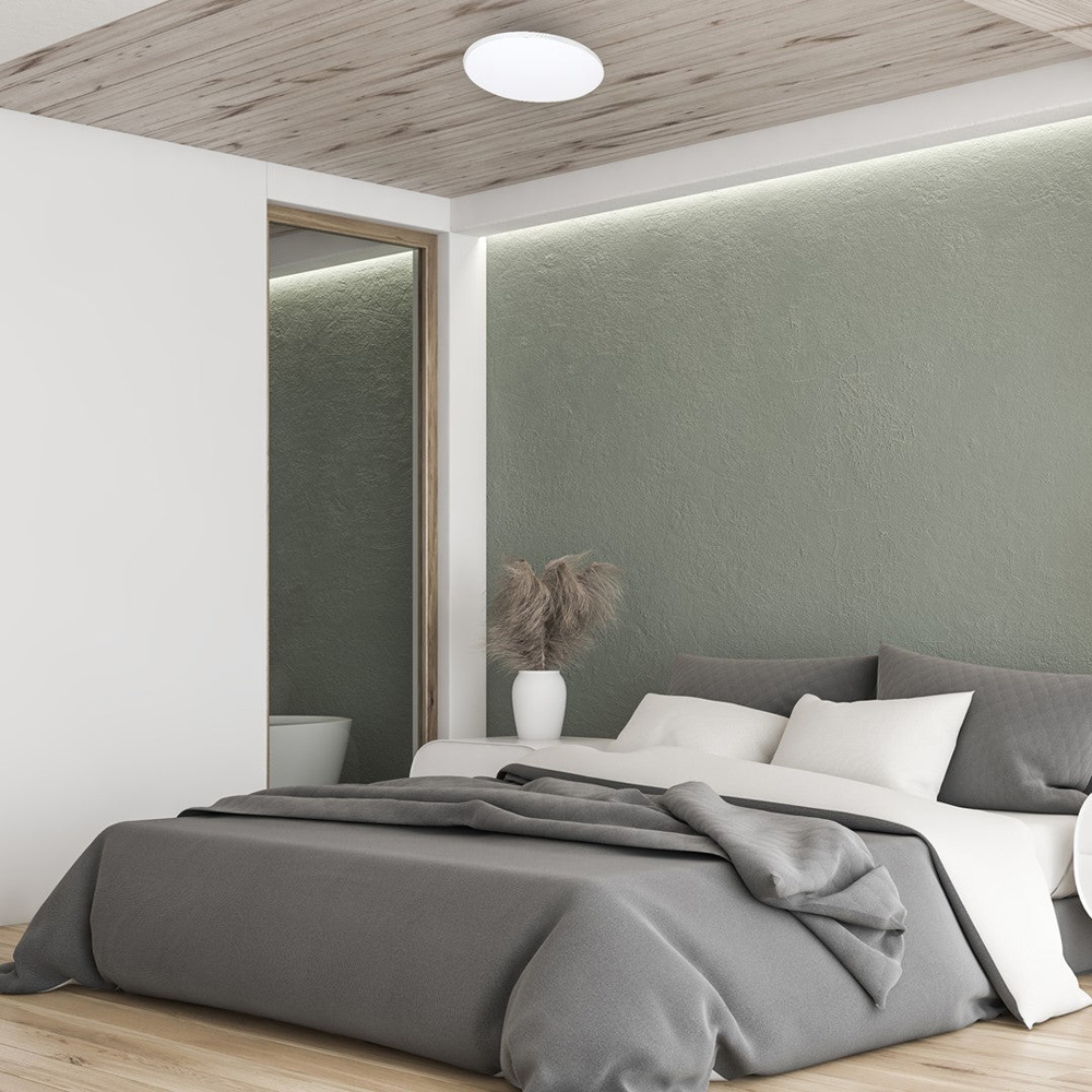 Milagro Siena White LED Ceiling Lamp 230V Image 6