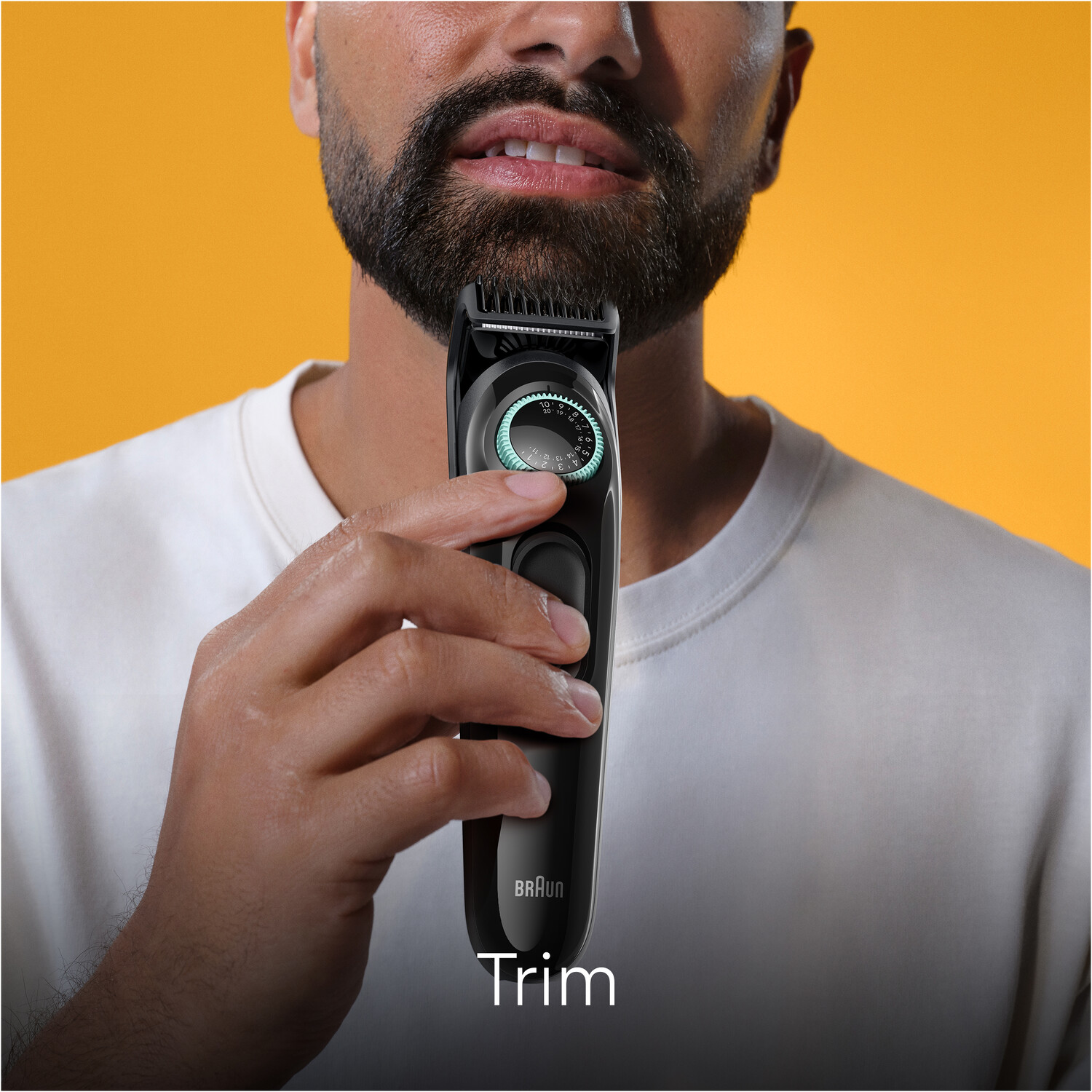 Braun Series 3 For Men Black Cordless Beard Trimmer Image 4