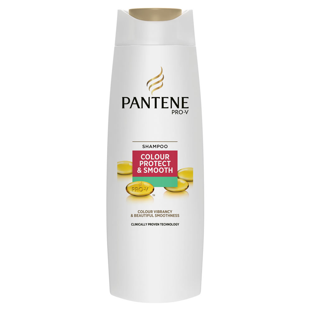 Pantene Colour Protect Shampoo for Coloured Hair 400ml Wilko