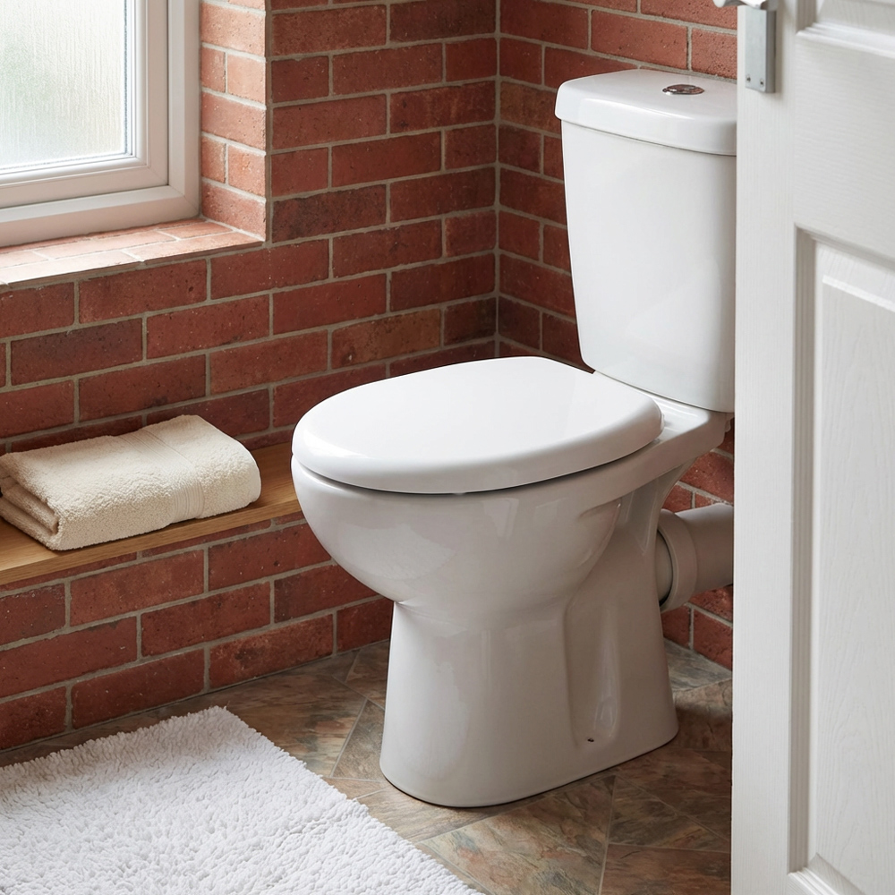 Abberley White Duroplast Toilet Seat Image 6
