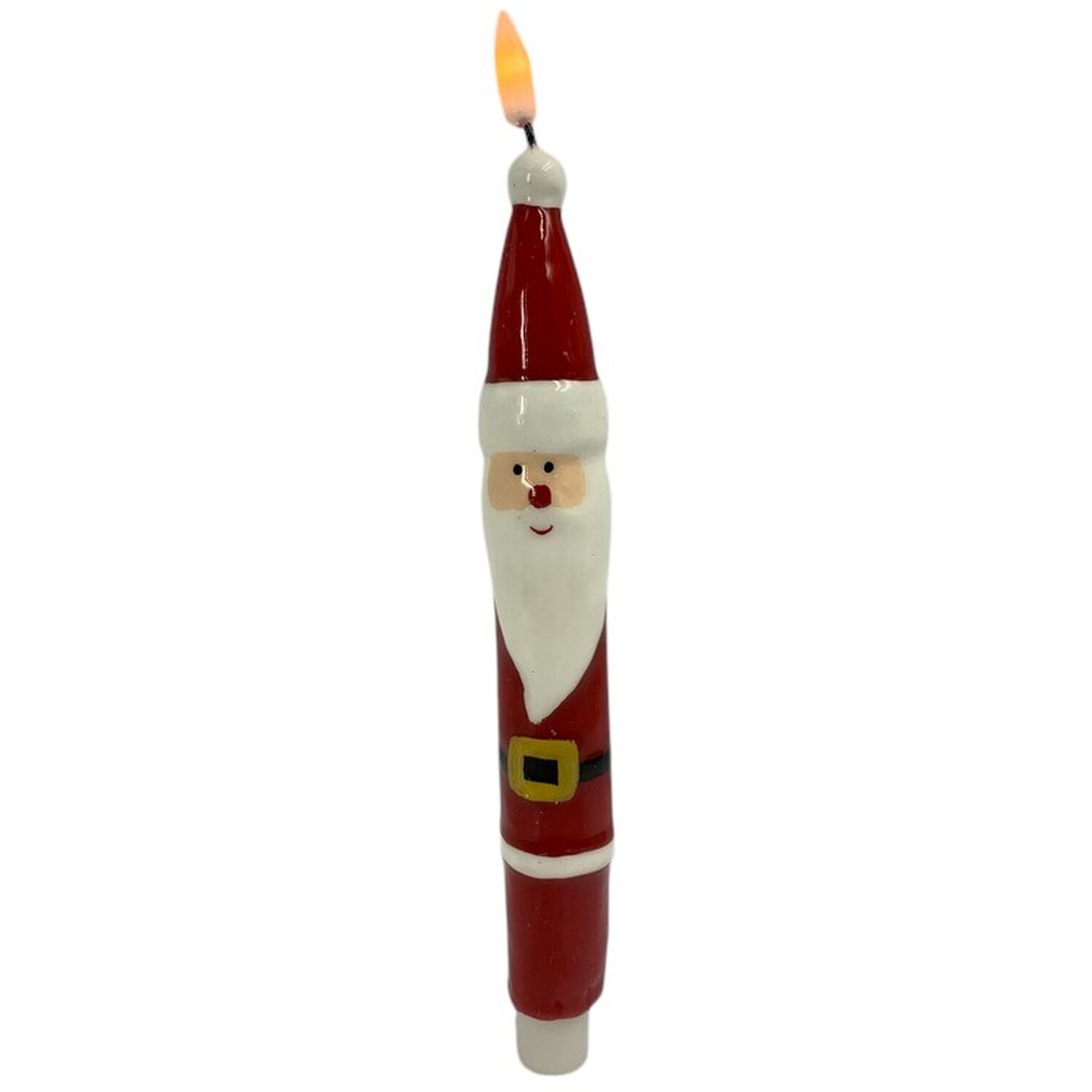 Christmas LED Taper Candle Image 2