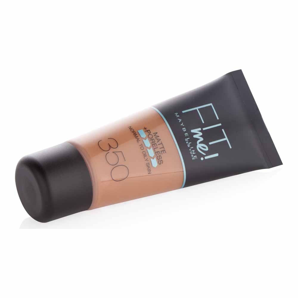 Maybelline Fit Me! Matte and Poreless Foundation Caramel 350 30ml Image 3