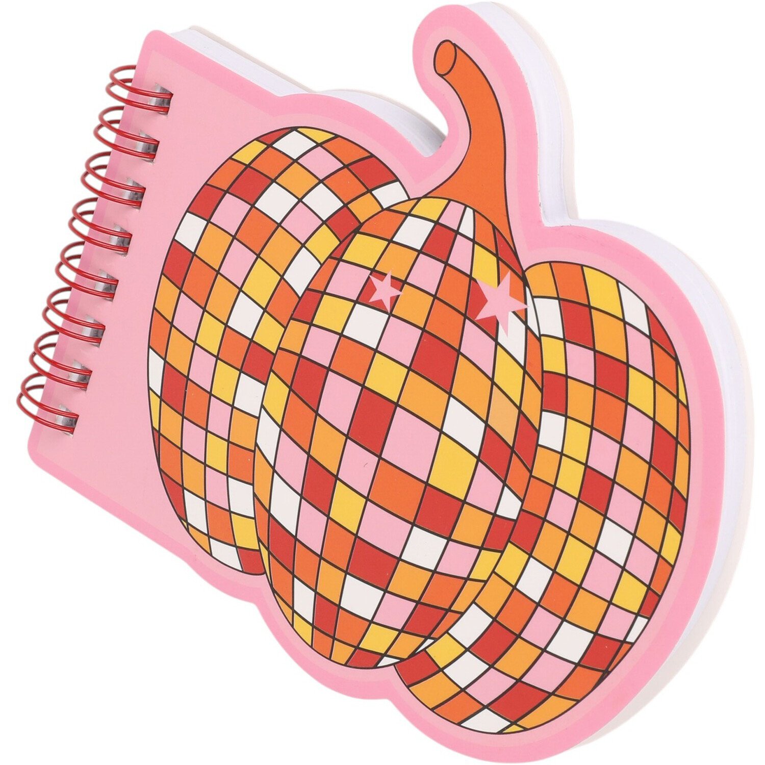 Disco Pumpkin Shaped Notebook Pink Image 3