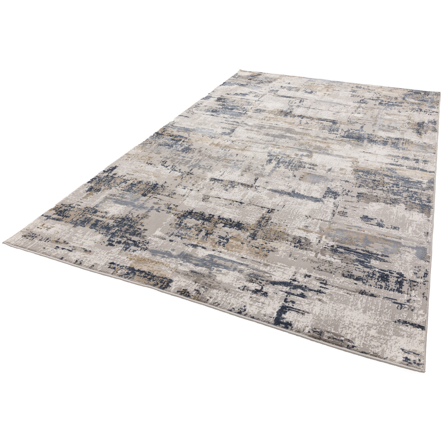 Neutral Modern Italia Rug 140cm Image 4