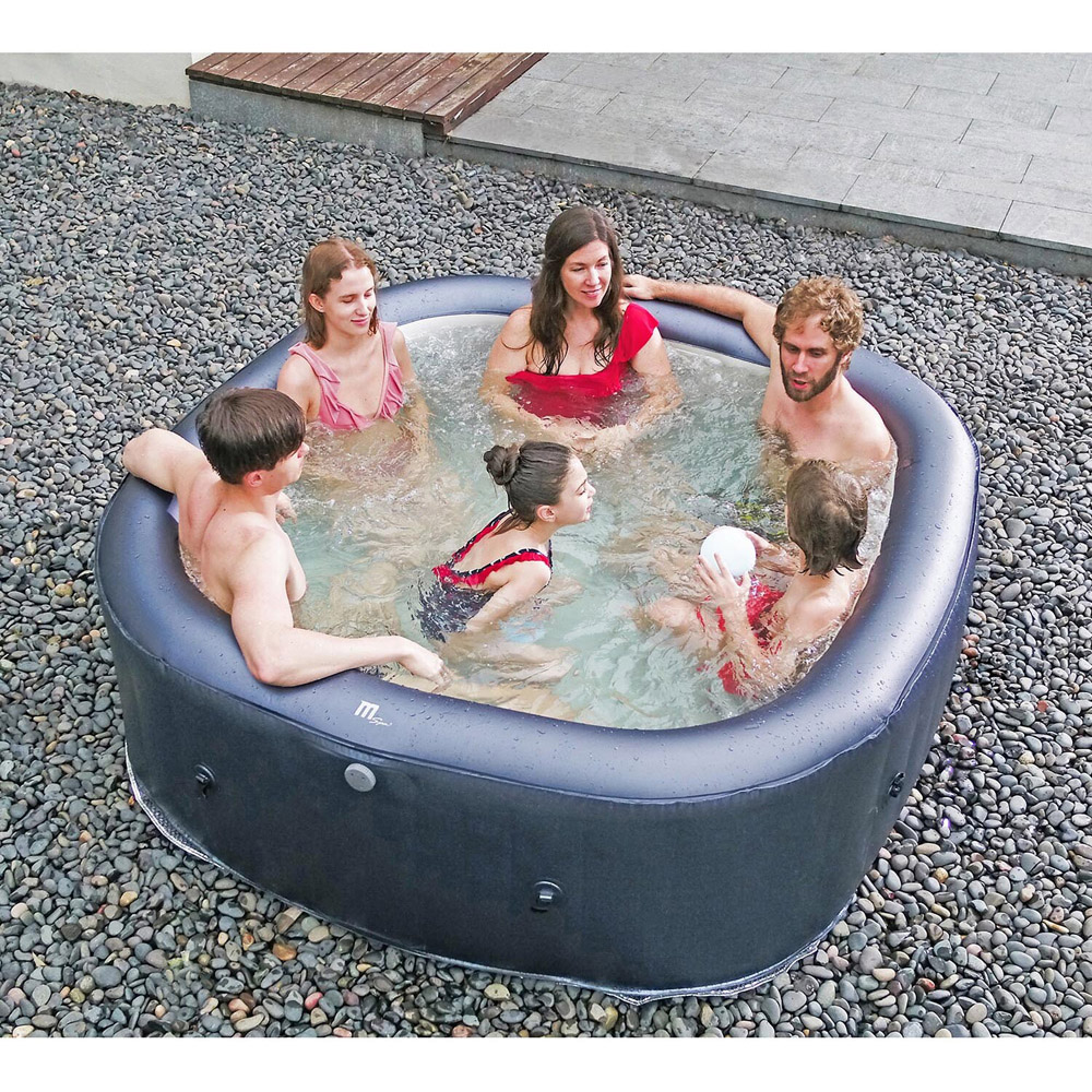 Mspa Otium Grey 6 Person Hydrojet Spa Image 9