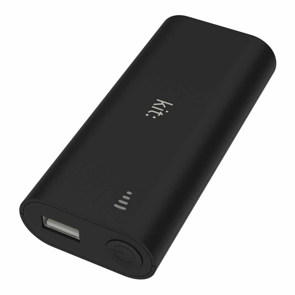 Kit Essentials Power Bank 4000mAh Black | Wilko
