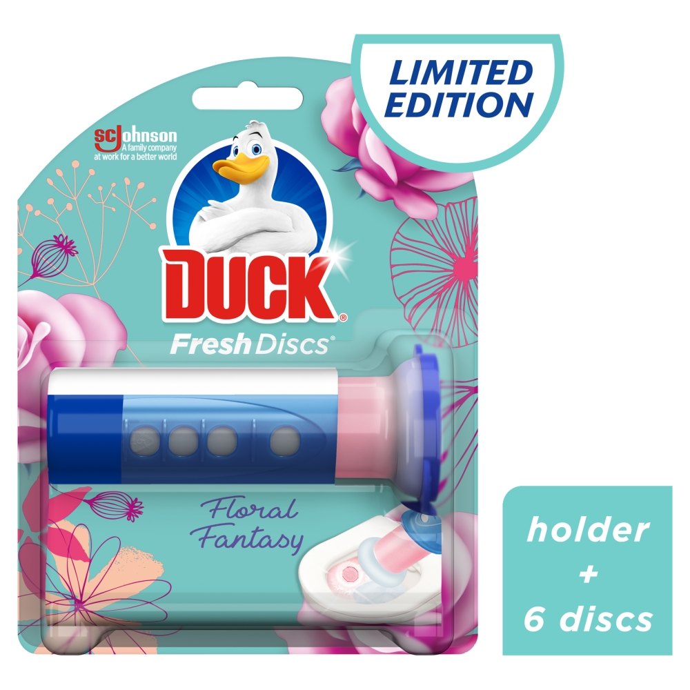 Duck Floral Fantasia Fresh Disc Holder Wilko