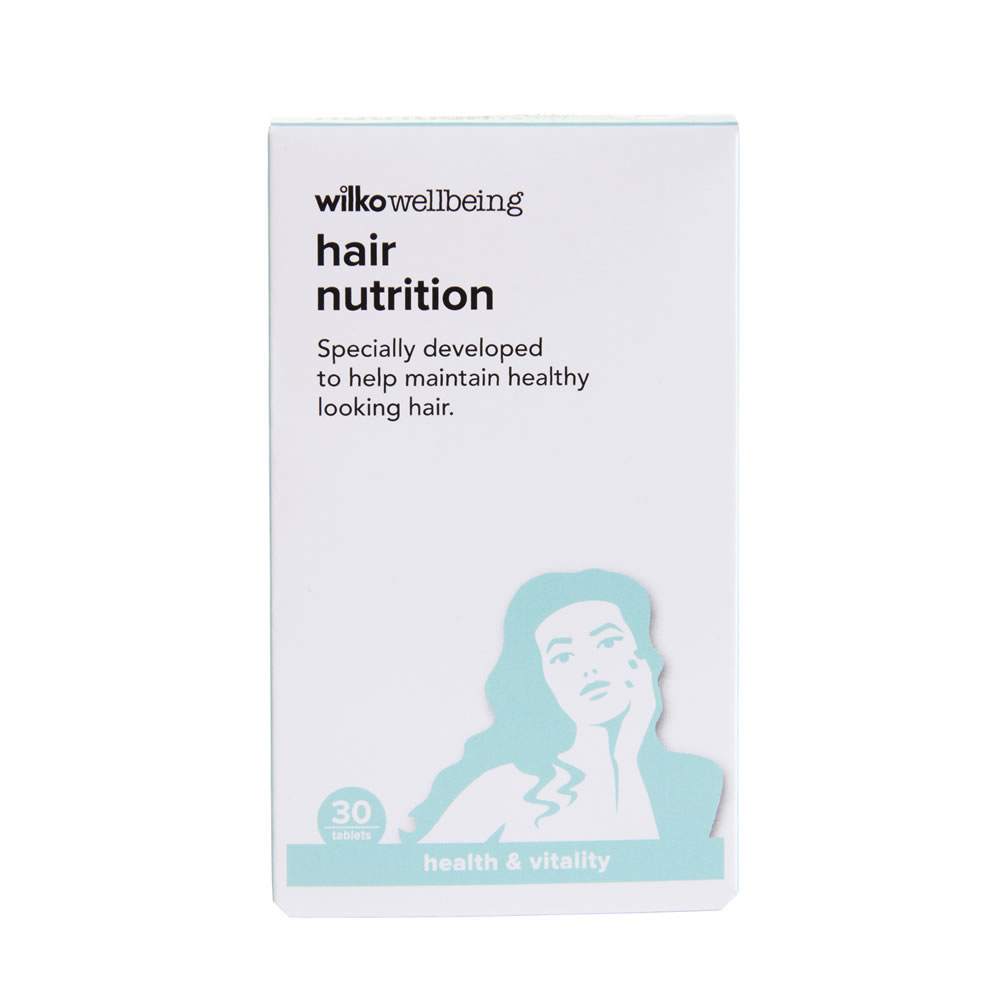 Wilko Hair Nutrition Supplements 30 Pack Image