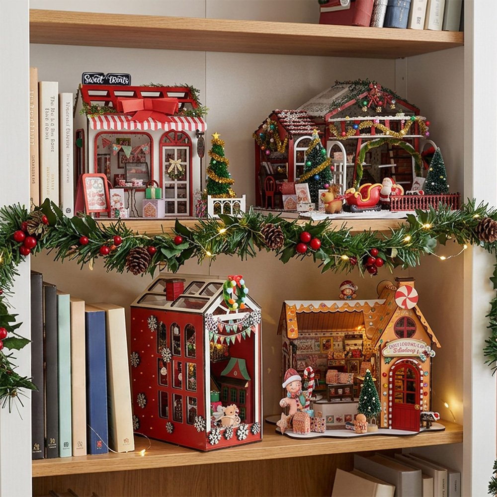 Christmas Book Nook Kit Image 2