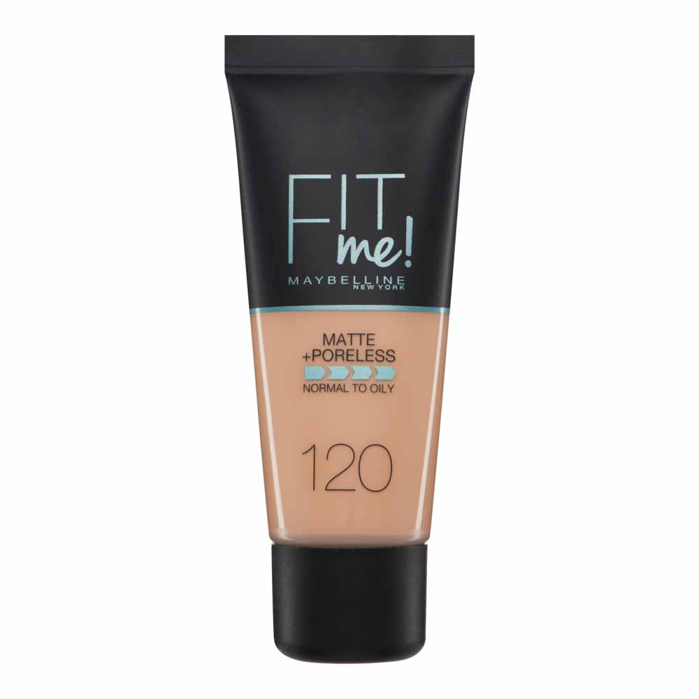 Maybelline Fit Me Matte and Poreless Foundation Classic Ivory 120 Image 1