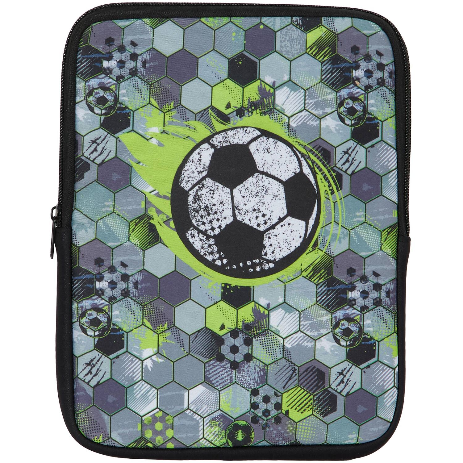 Football Print iPad Sleeve - Multicolour Image 2