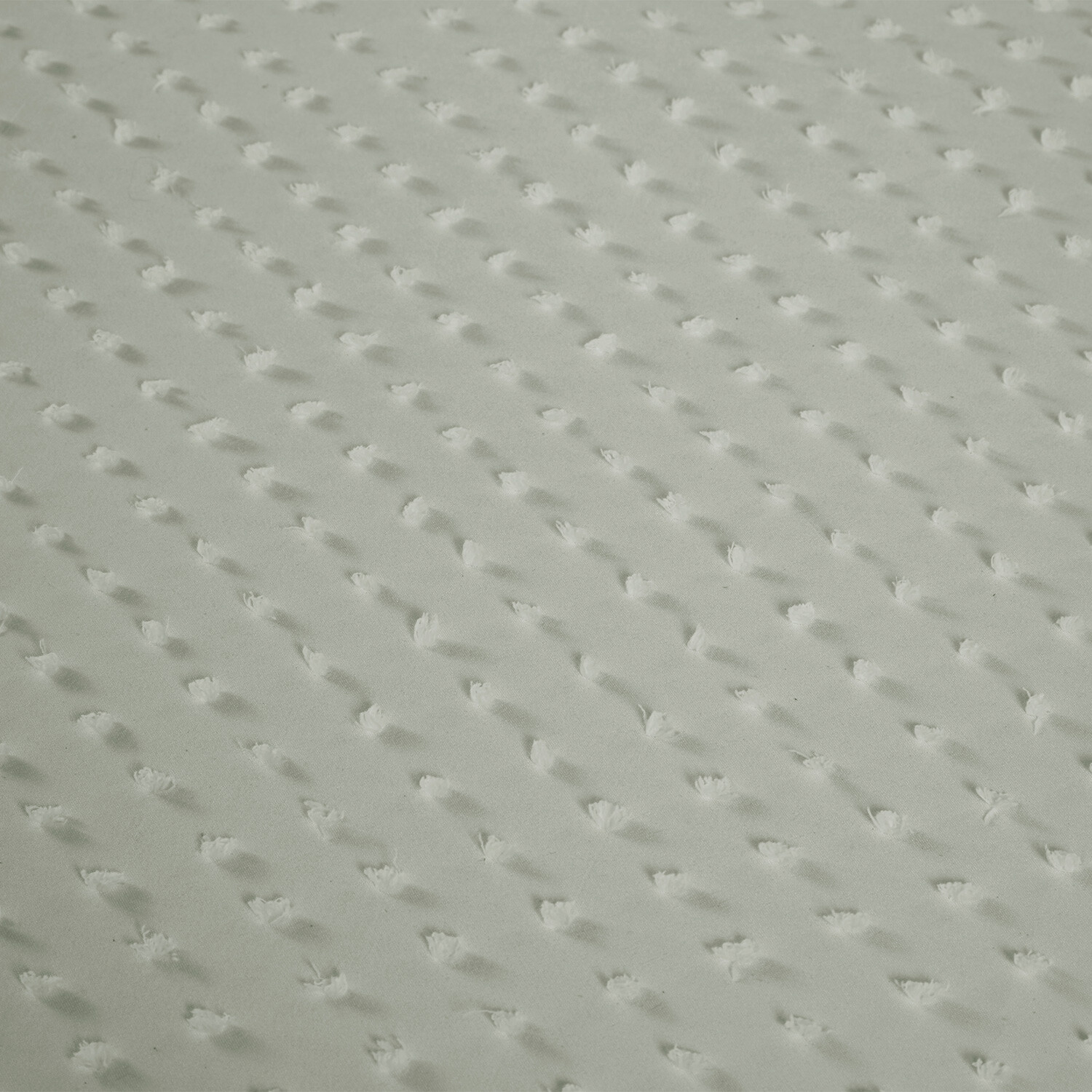 Sienna Tufted Dot Duvet Cover and Pillowcase Set - Sage / King Image 7