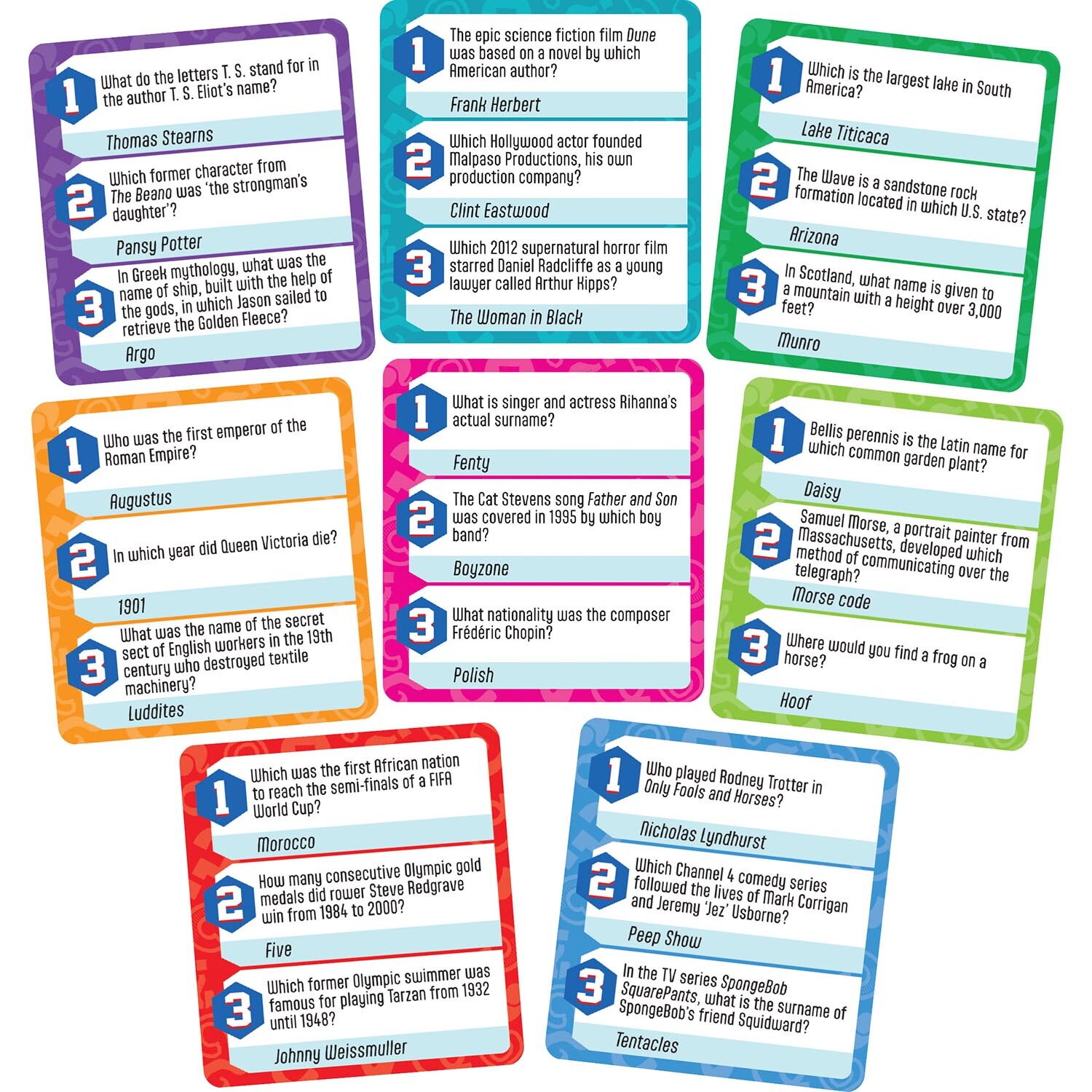 Quiz Cube Pick'n'Mix Quiz - Blue Image 3
