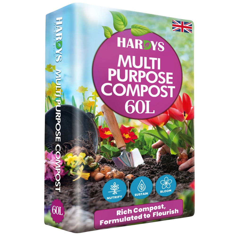 Hardys Multipurpose Compost Soil 60L Image 1