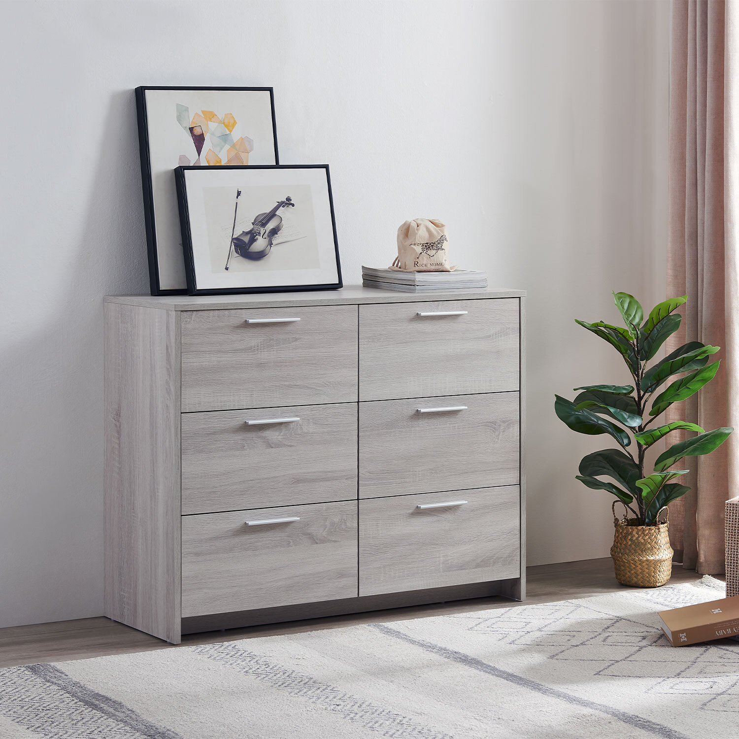 Hartley 6 Drawer Chest Image 1