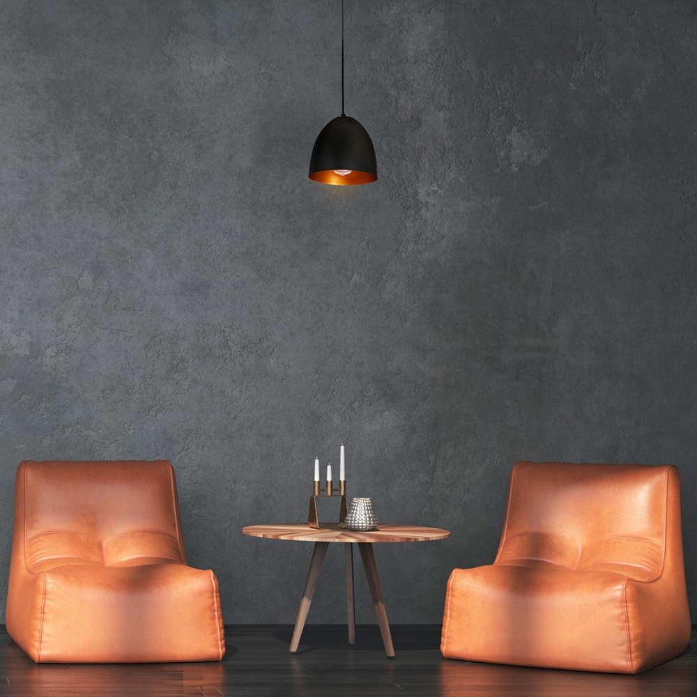 Milagro Vegas Black Pendant Lamp 230V Image 8