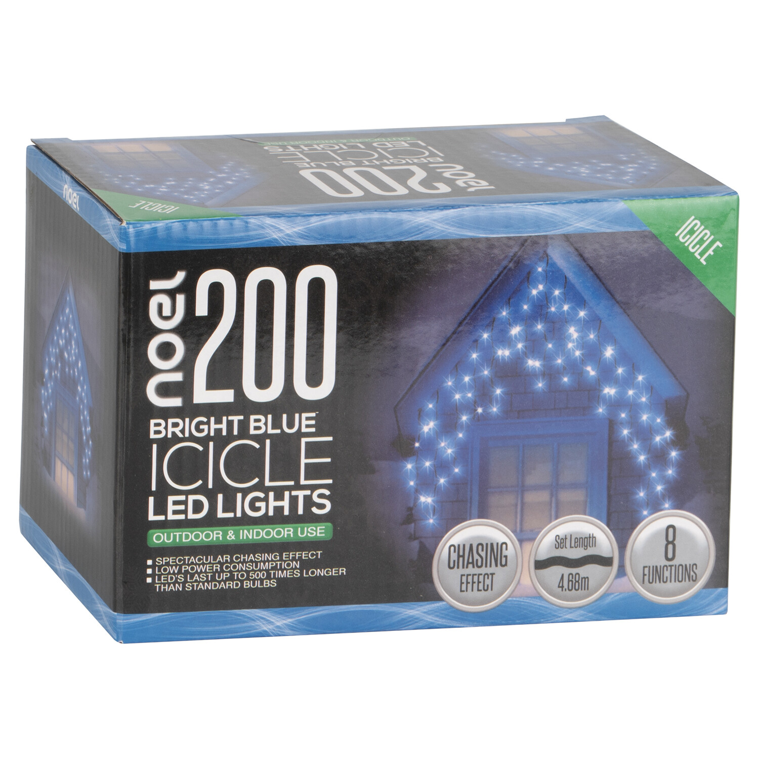 LED Icicle Lights - Blue / 200 Image