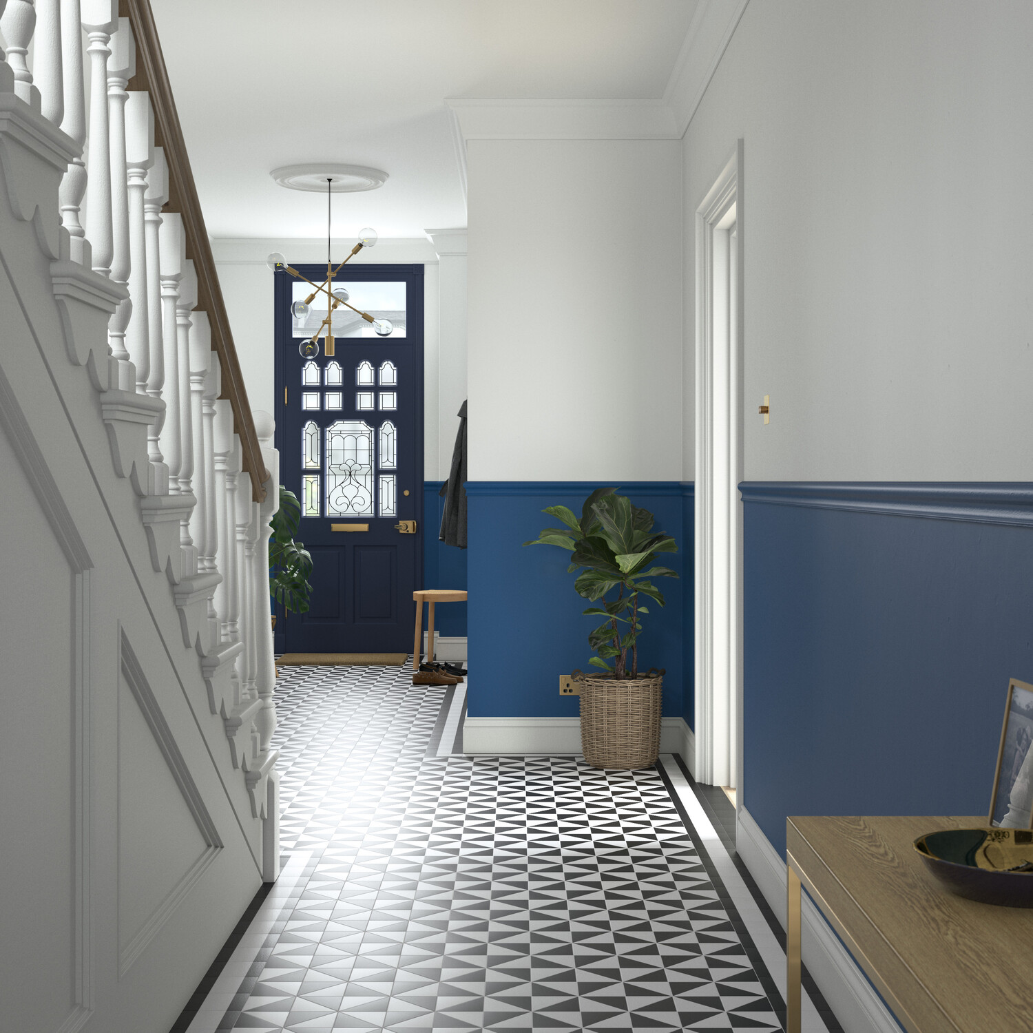 Dulux Heritage Walls and Ceilings Deep Ultramarine Velvet Matt Emulsion Paint Tester Image 7