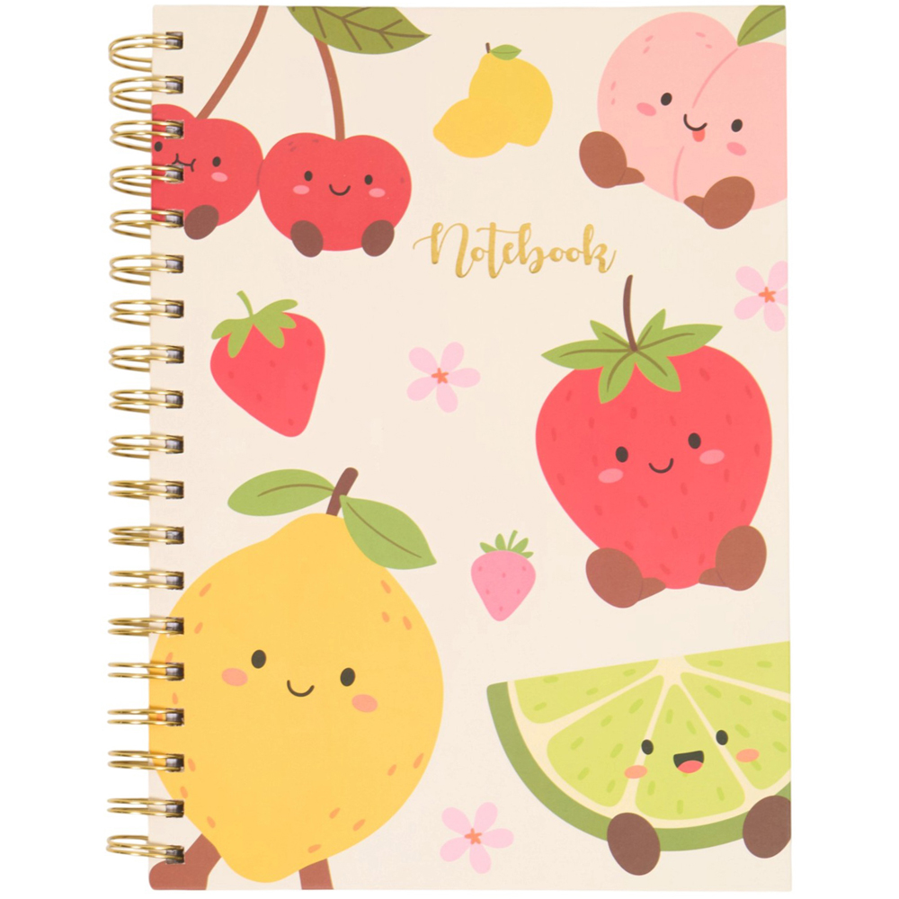 Cute Fruits B5 Notebook Image 1