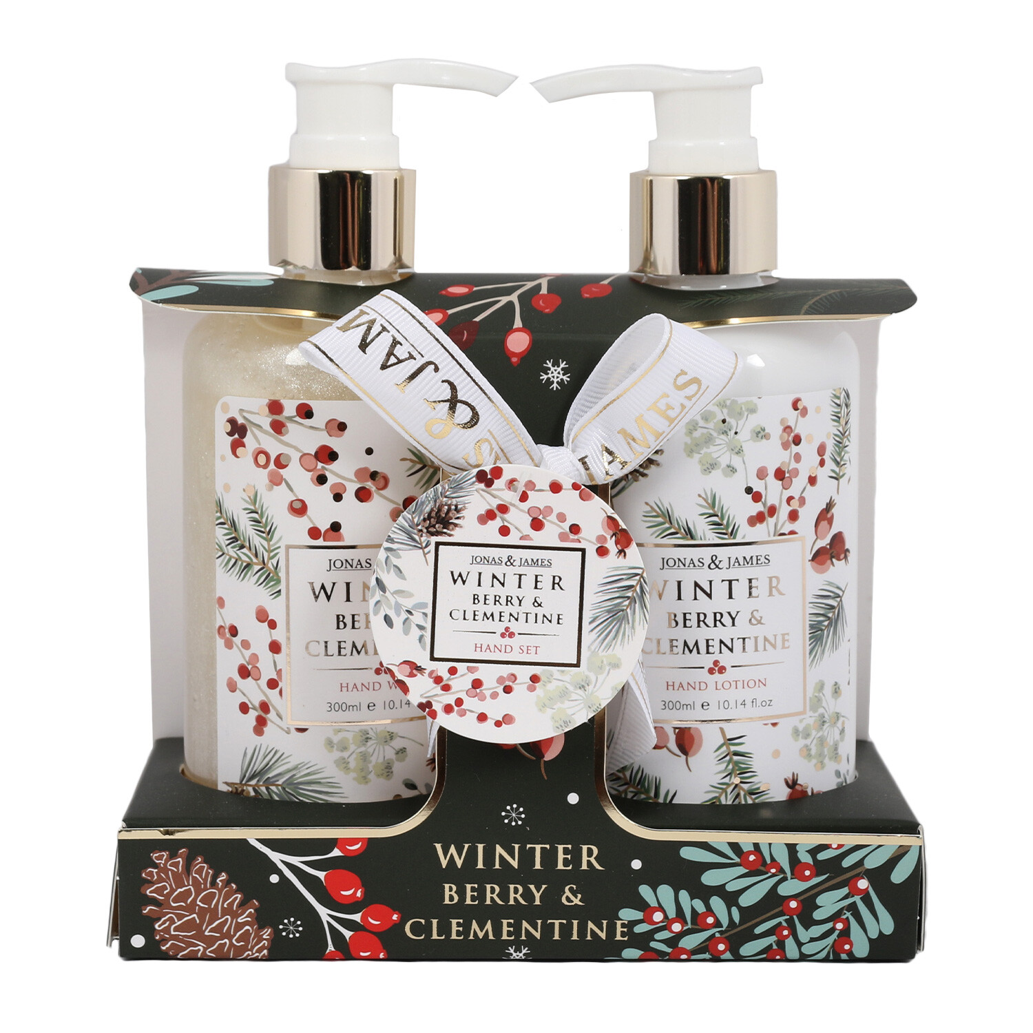 Winter Berry & Clementine Hand Set - White Image 1