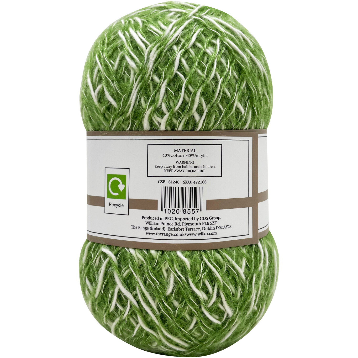 Mohair Shine Yarn Green Image 2