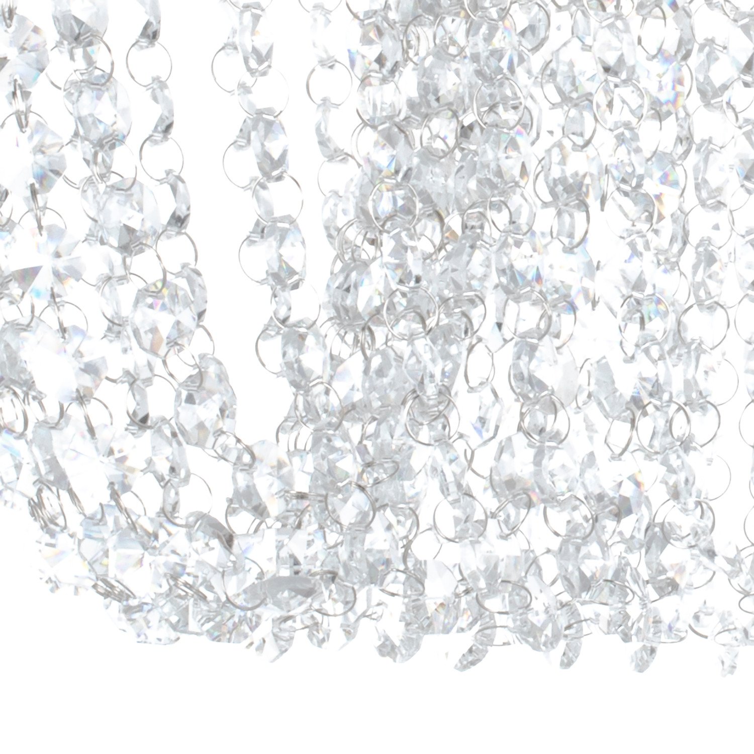 Elegance Crystal Jewelled 6 Light Ceiling Fitting Image 3