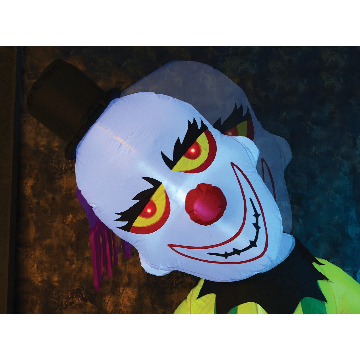 Halloween Inflatable Swaying Clown Image 3