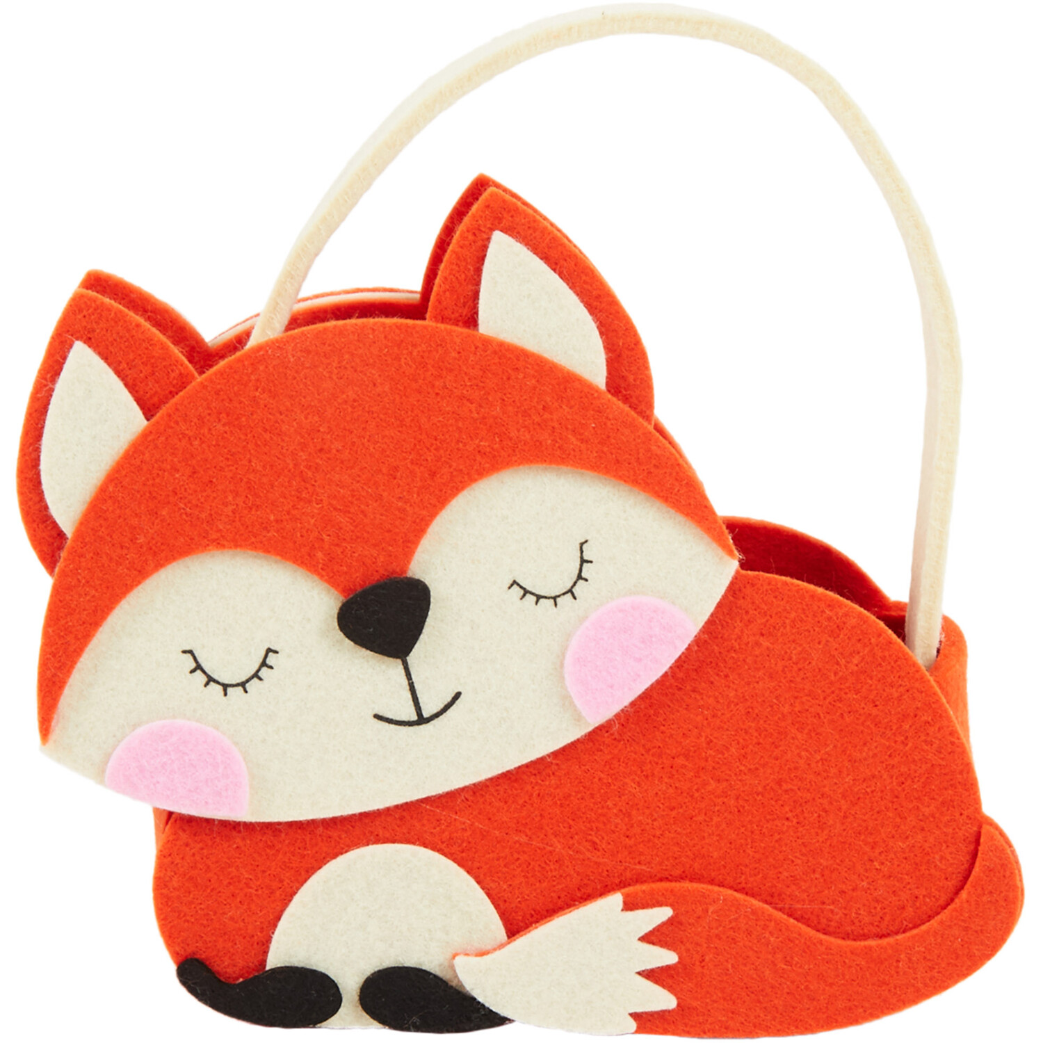Fox Felt Bag - Orange Image 1