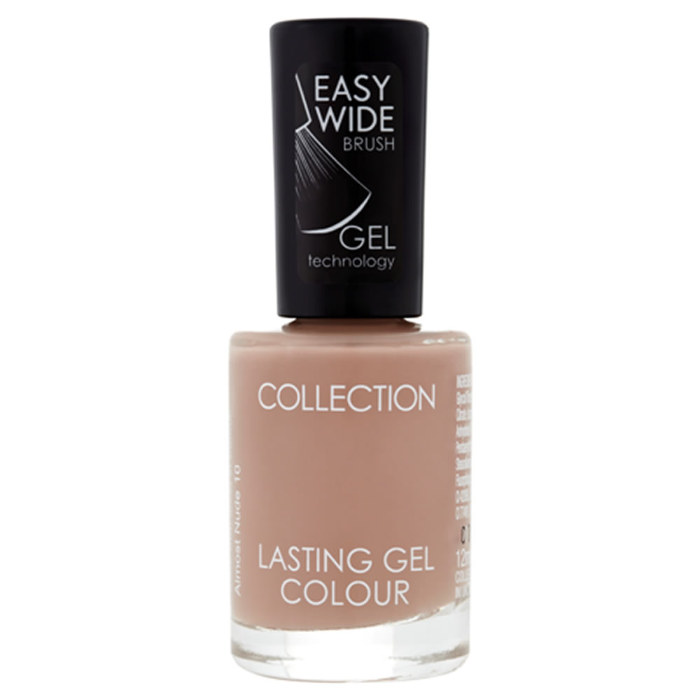 Collection Lasting Gel Colour Nail Polish Almost Nude 10 12ml Image 1