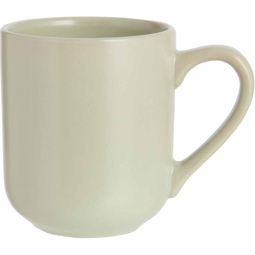 Wilko Green Coupe Mug Image 1