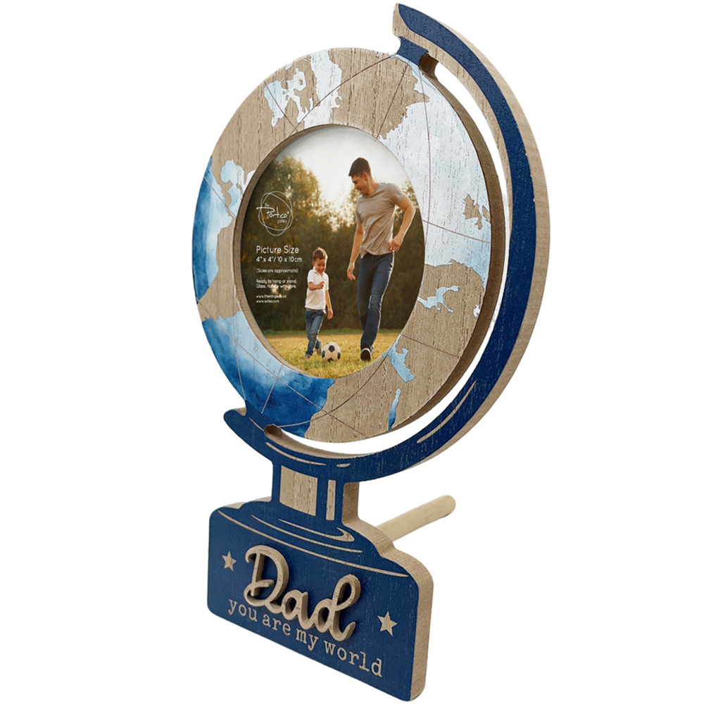 Dad Globe Gifting Photo Frame Image 2