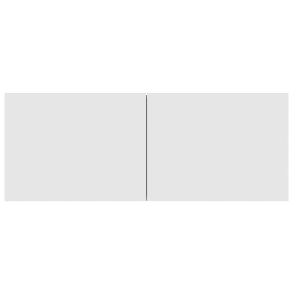 vidaXL 14 Door White Wall Mounted TV Cabinet Image 6