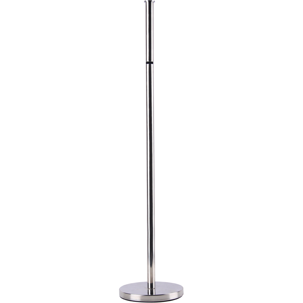 Avilo 2-in-1 Silver Toilet Paper Storage and Holder Image 4