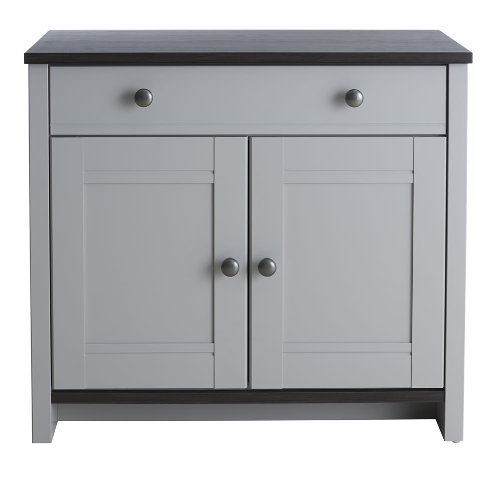 Clovelly Compact Grey Sideboard Image 1