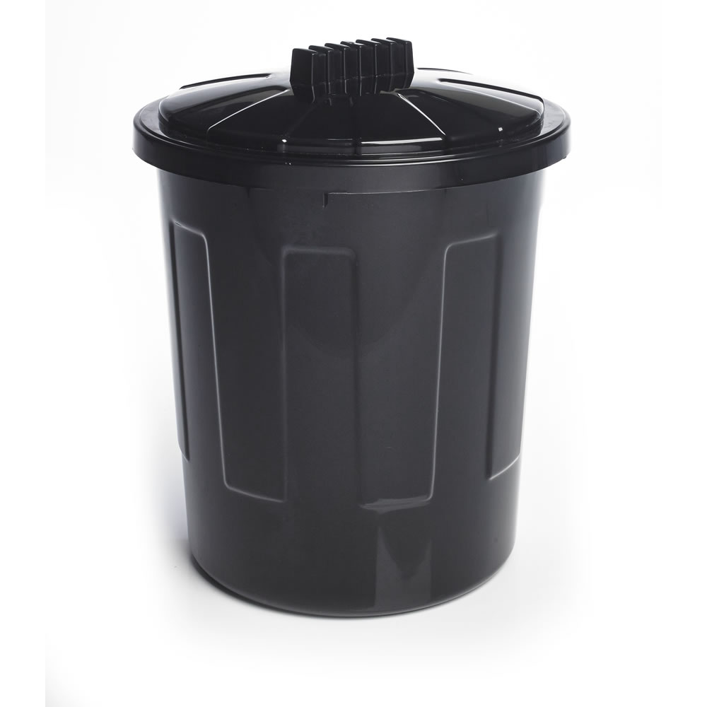 Wilko Bin Black Wilko